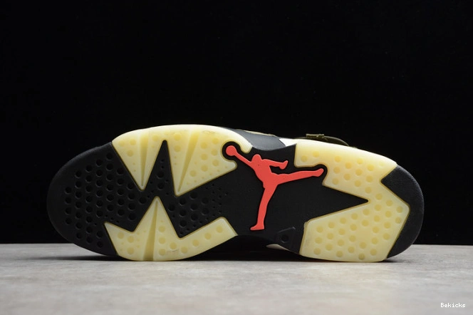 Rep BK air travis medium scott jack 6 jordan cn1084-200 olive cactus 1202